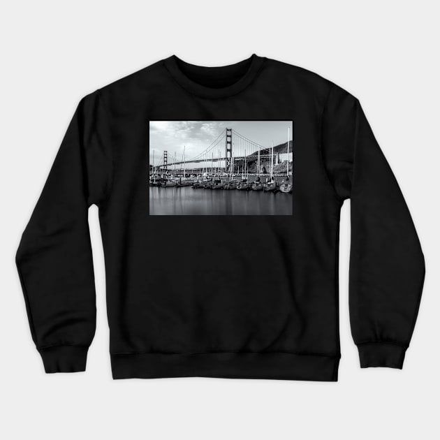 Coastal Living bw Crewneck Sweatshirt by jvnimages